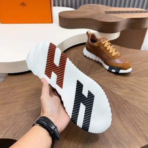 Replica Hermes Casual Shoes For Men #1399701 $128.00 USD for Wholesale