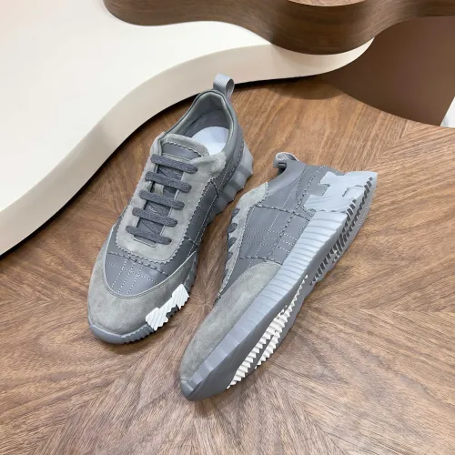 Replica Hermes Casual Shoes For Men #1399703 $128.00 USD for Wholesale