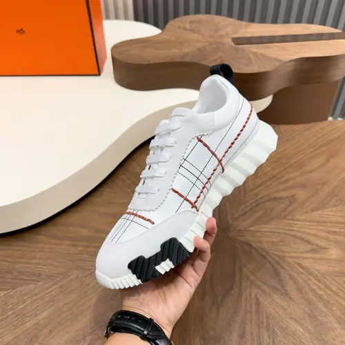 Replica Hermes Casual Shoes For Men #1399706 $128.00 USD for Wholesale