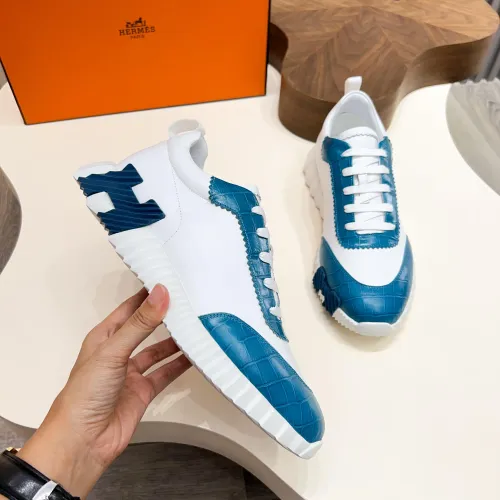 Replica Hermes Casual Shoes For Men #1399728 $128.00 USD for Wholesale