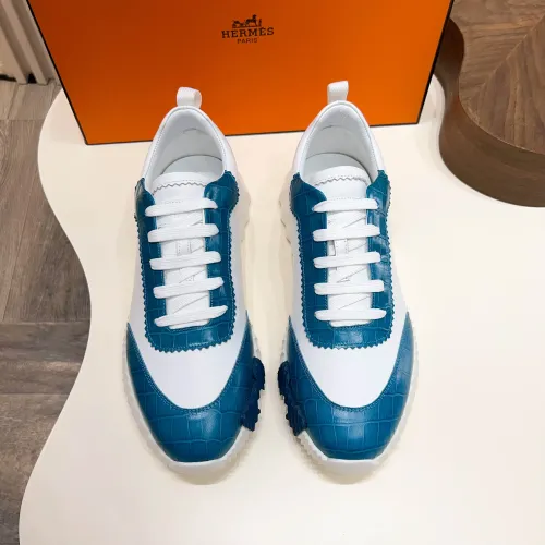 Replica Hermes Casual Shoes For Men #1399728 $128.00 USD for Wholesale