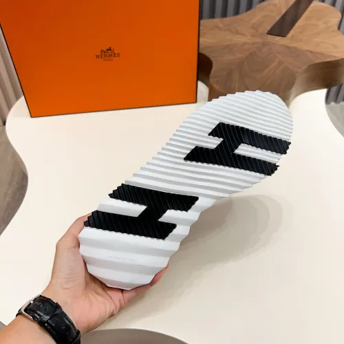 Replica Hermes Casual Shoes For Men #1399736 $128.00 USD for Wholesale