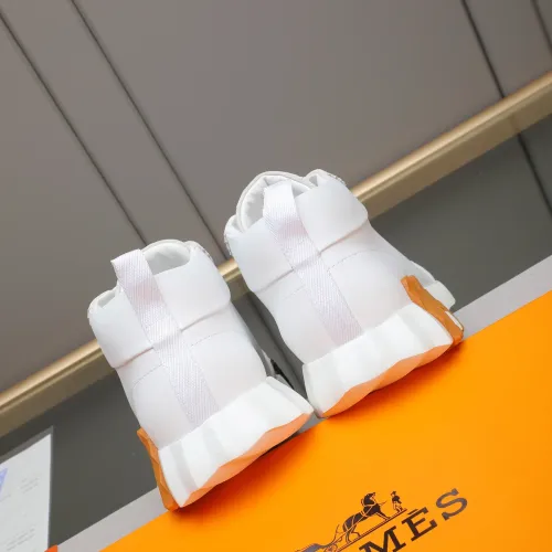 Replica Hermes High Tops Shoes For Men #1399737 $88.00 USD for Wholesale