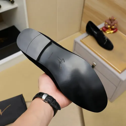 Replica Giuseppe Zanotti GZ Leather Shoes For Men #1399799 $82.00 USD for Wholesale