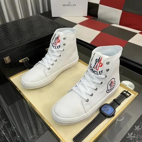 Replica Moncler High Tops Shoes For Men #1399820 $85.00 USD for Wholesale