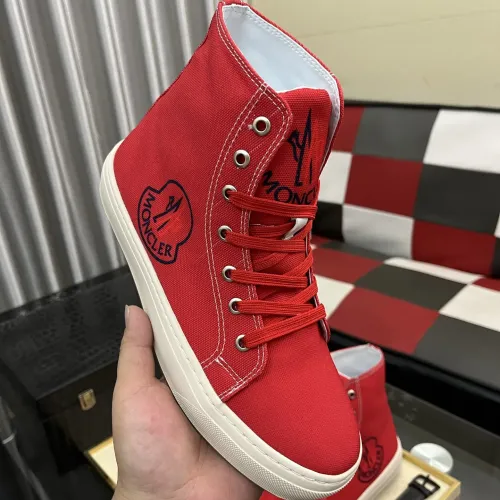 Replica Moncler High Tops Shoes For Men #1399822 $85.00 USD for Wholesale