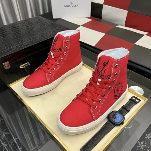 Replica Moncler High Tops Shoes For Men #1399822 $85.00 USD for Wholesale