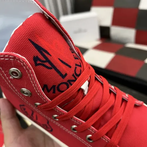 Replica Moncler High Tops Shoes For Men #1399822 $85.00 USD for Wholesale