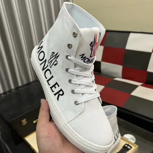 Replica Moncler High Tops Shoes For Men #1399824 $85.00 USD for Wholesale
