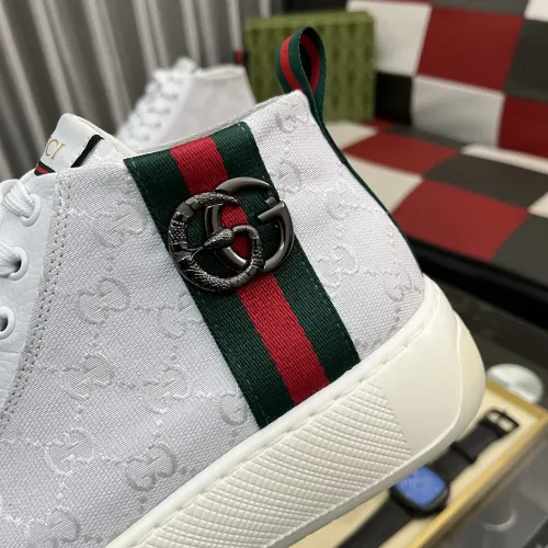 Replica Gucci High Tops Shoes For Men #1400085 $85.00 USD for Wholesale