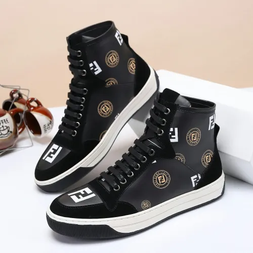 Fendi High Tops Casual Shoes For Men #1400172
