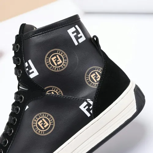 Replica Fendi High Tops Casual Shoes For Men #1400172 $80.00 USD for Wholesale