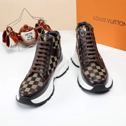 Replica Louis Vuitton High Tops Shoes For Men #1400176 $82.00 USD for Wholesale