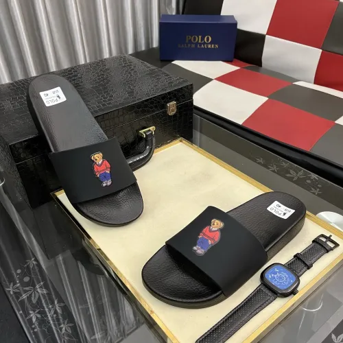 Replica Ralph Lauren Polo Slippers For Men #1400232 $42.00 USD for Wholesale