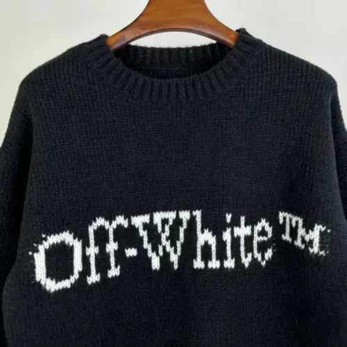 Replica Off-White Sweaters Long Sleeved For Unisex #1400236 $45.00 USD for Wholesale