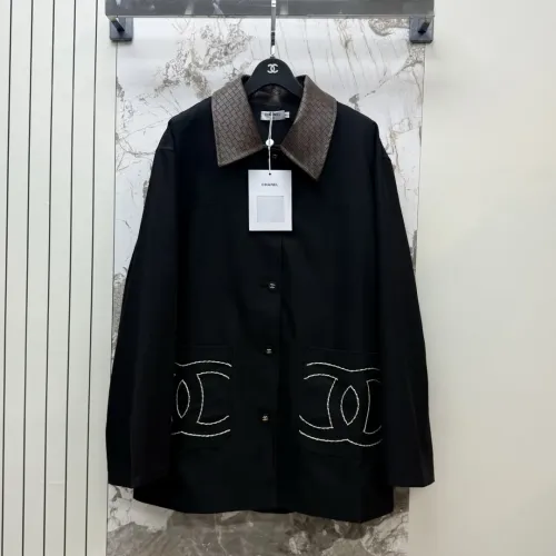 Replica Chanel Jackets Long Sleeved For Women #1400406 $122.00 USD for Wholesale