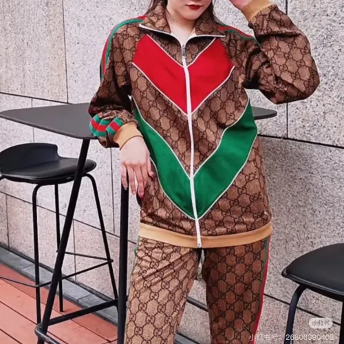 Replica Gucci Tracksuits Long Sleeved For Women #1400429 $118.00 USD for Wholesale