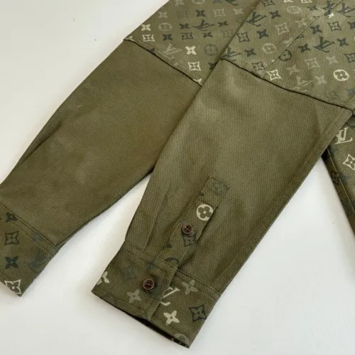 Replica Louis Vuitton LV Shirts Long Sleeved For Unisex #1400566 $92.00 USD for Wholesale