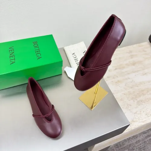 Bottega Veneta BV Flat Shoes For Women #1400597 $125.00 USD, Wholesale Replica Bottega Veneta BV Flat Shoes