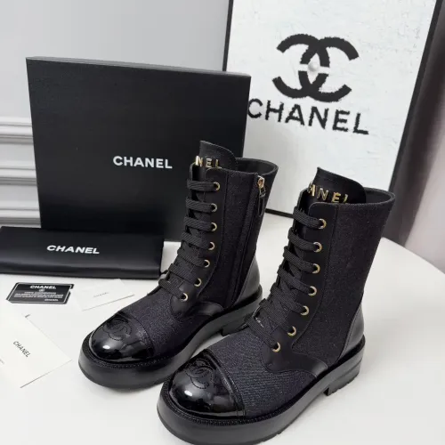 Replica Chanel Boots For Women #1400605 $122.00 USD for Wholesale