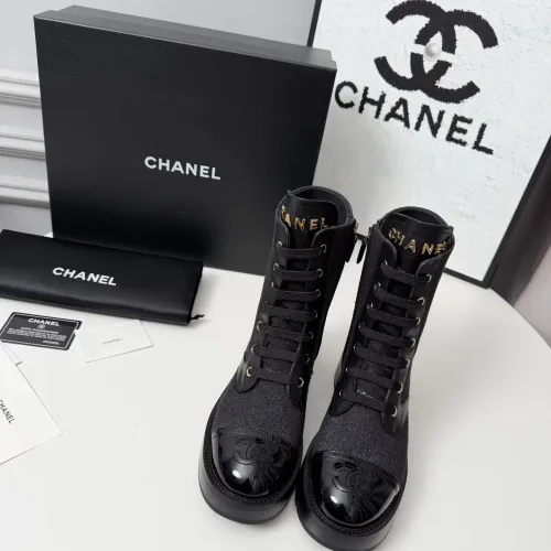 Replica Chanel Boots For Women #1400605 $122.00 USD for Wholesale