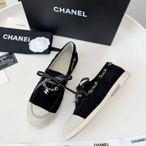 Replica Chanel Flat Shoes For Women #1400633 $98.00 USD for Wholesale