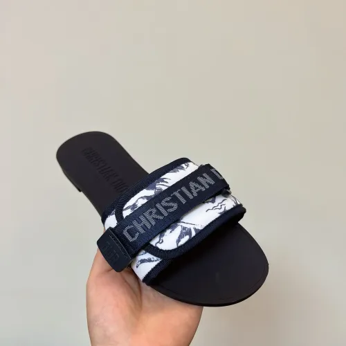 Replica Christian Dior Slippers For Women #1400637 $80.00 USD for Wholesale