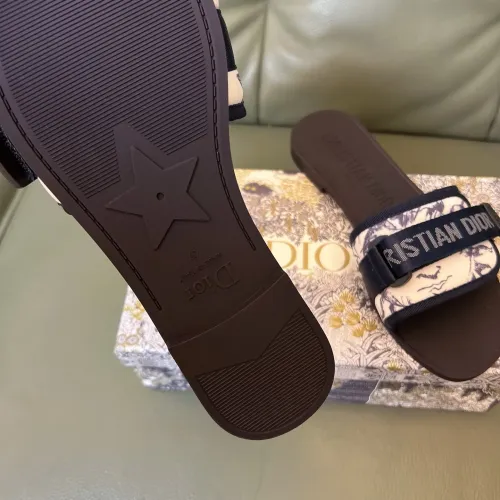 Replica Christian Dior Slippers For Women #1400637 $80.00 USD for Wholesale
