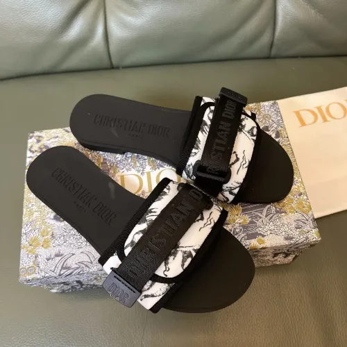Replica Christian Dior Slippers For Women #1400638 $80.00 USD for Wholesale