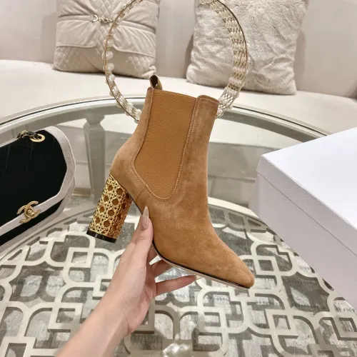 Replica Christian Dior Boots For Women #1400672 $128.00 USD for Wholesale
