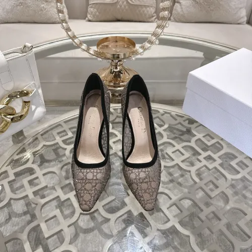 Replica Christian Dior High-Heeled Shoes For Women #1400676 $108.00 USD for Wholesale