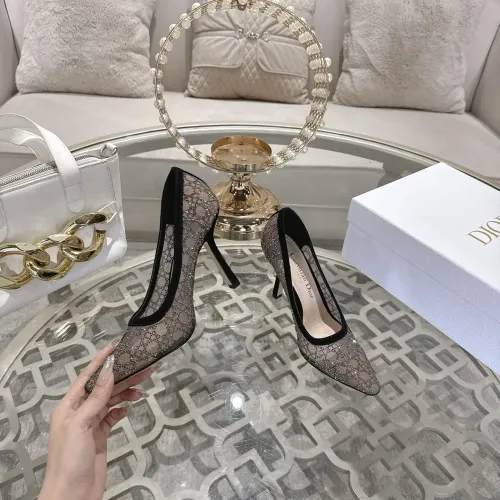 Replica Christian Dior High-Heeled Shoes For Women #1400676 $108.00 USD for Wholesale