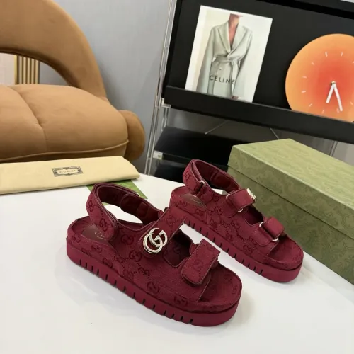 Replica Gucci Sandal For Women #1400703 $85.00 USD for Wholesale