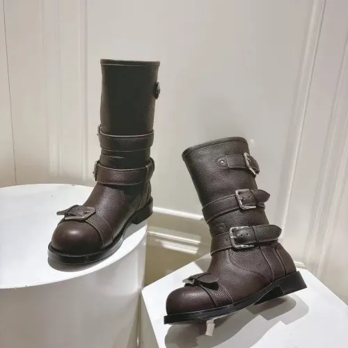 Replica Dolce & Gabbana D&G Boots For Women #1400747 $160.00 USD for Wholesale