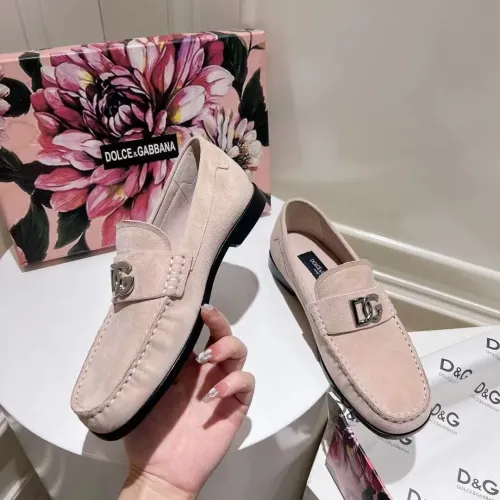 Dolce & Gabbana D&G Leather Shoes For Women #1400752