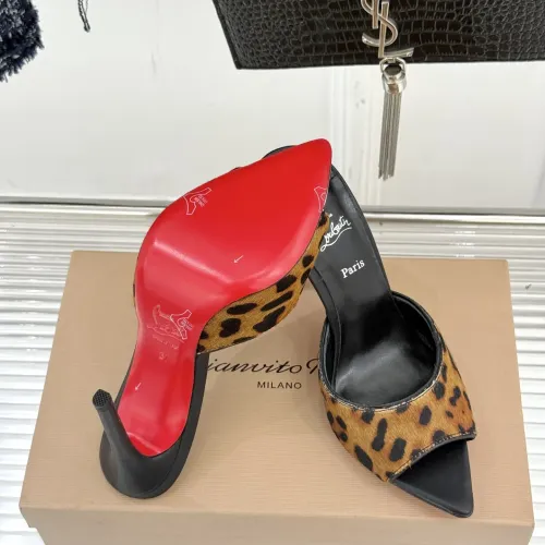 Replica Christian Louboutin CL Slippers For Women #1400778 $105.00 USD for Wholesale