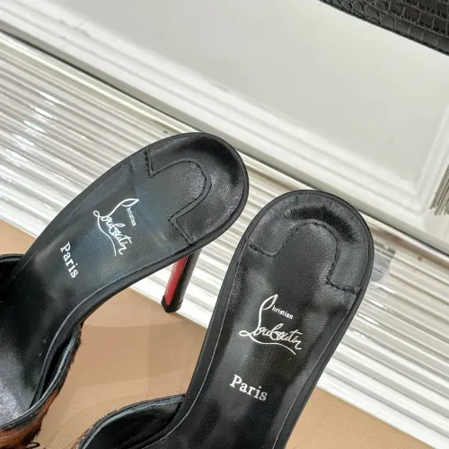 Replica Christian Louboutin CL Slippers For Women #1400779 $105.00 USD for Wholesale