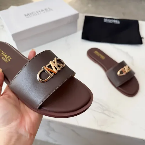Replica Michael Kors Slippers For Women #1400786 $82.00 USD for Wholesale