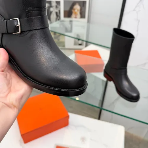 Replica Hermes Boots For Women #1400803 $160.00 USD for Wholesale