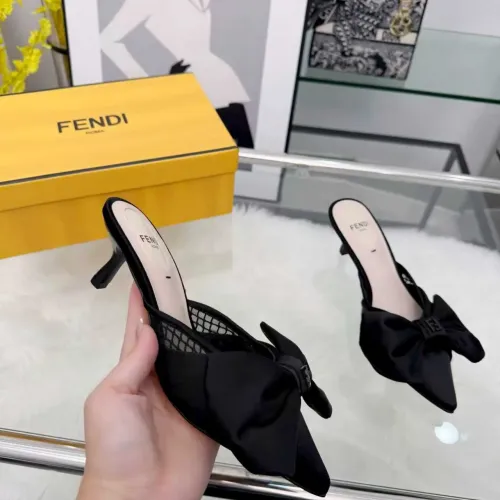 Replica Fendi Slippers For Women #1400812 $88.00 USD for Wholesale