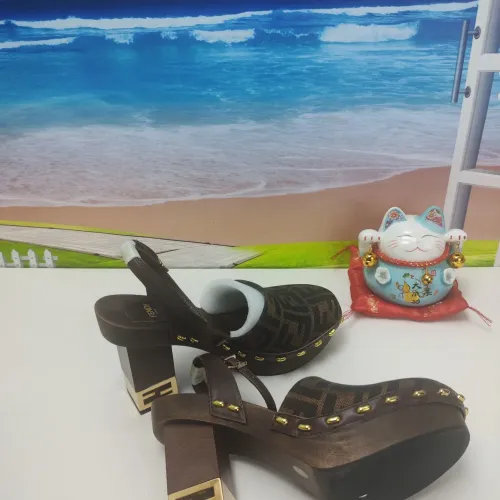 Replica Fendi Sandal For Women #1400836 $160.00 USD for Wholesale