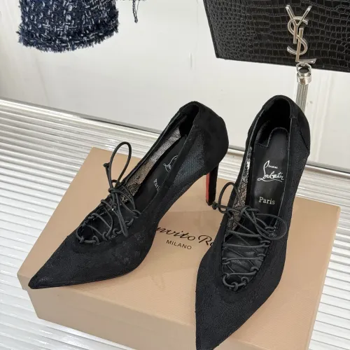 Replica Christian Louboutin High-heeled shoes For Women #1400846 $105.00 USD for Wholesale