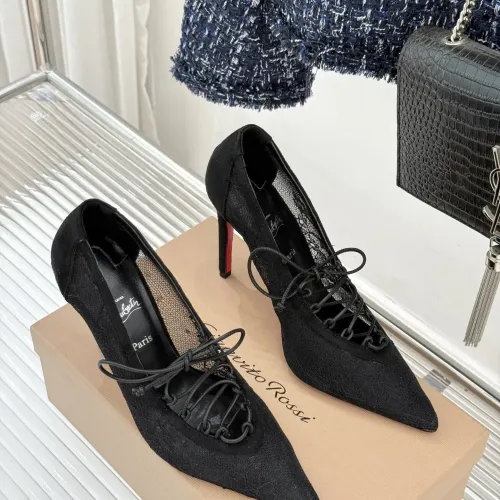 Replica Christian Louboutin High-heeled shoes For Women #1400846 $105.00 USD for Wholesale