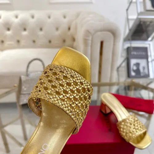 Replica Valentino Slippers For Women #1400853 $85.00 USD for Wholesale