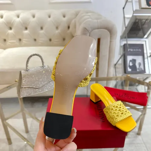 Replica Valentino Slippers For Women #1400854 $85.00 USD for Wholesale
