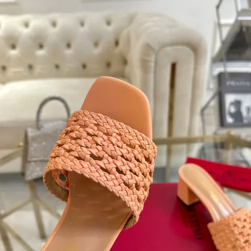 Replica Valentino Slippers For Women #1400855 $85.00 USD for Wholesale