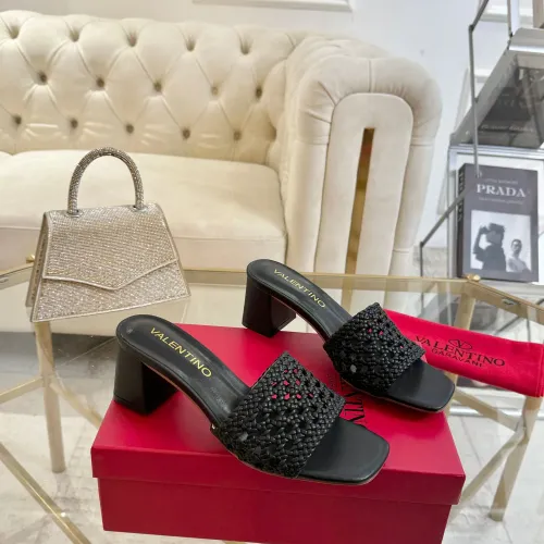 Replica Valentino Slippers For Women #1400857 $85.00 USD for Wholesale