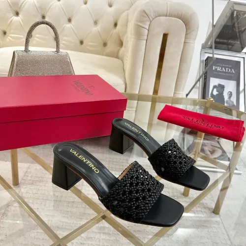 Replica Valentino Slippers For Women #1400857 $85.00 USD for Wholesale