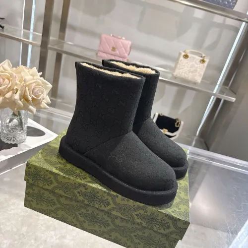 Replica Gucci Boots For Women #1400890 $100.00 USD for Wholesale