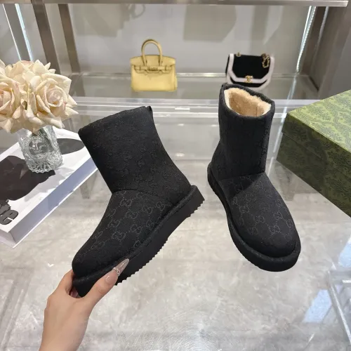Replica Gucci Boots For Women #1400890 $100.00 USD for Wholesale